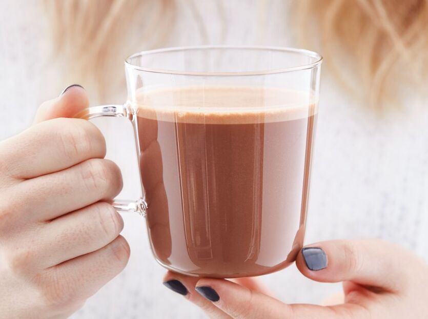 Kuuma kaakao Perfect mix & cook -blenderillä