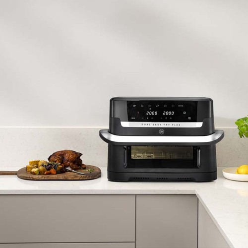 Flex Dual Easy Fry 9 l musta – air fryer