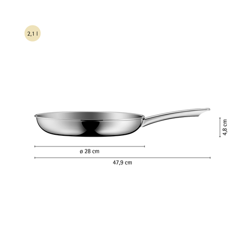 Profi Resist paistinpannu 28 cm, Hybridipinnoite Non-Stick Teräs 