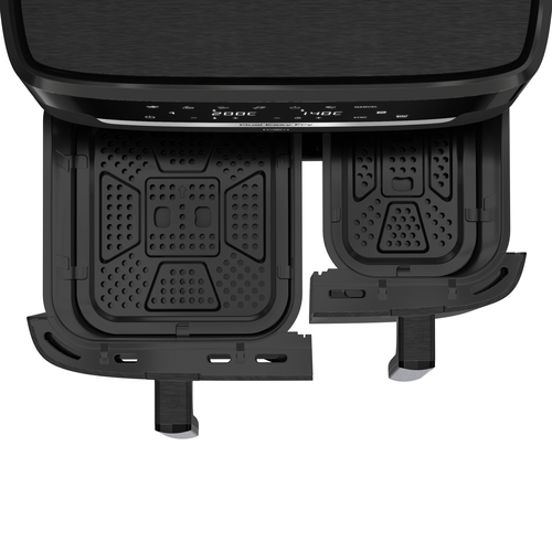 XXL Dual Easy Fry 11 L Musta - Air fryer