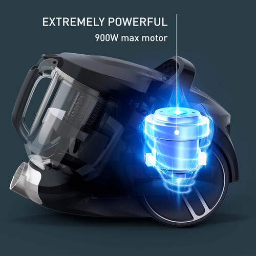 Compact Power XXL Cyclonic, parkettisuulake, pussiton pölynimuri