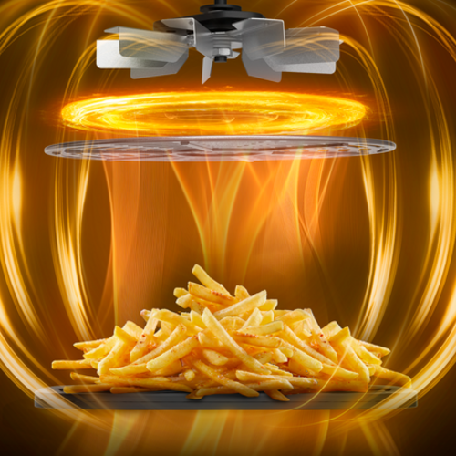 XXL Dual Easy Fry 11 L Musta - Air fryer