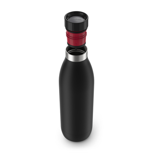 Bludrop Basic Vesipullo ruostumatonta terästä 0,7 l Musta 