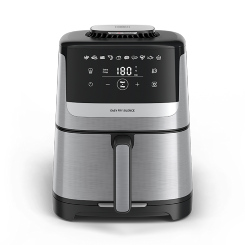 Easy Fry Silence ‑air fryer 5 l ruostumatonta terästä 