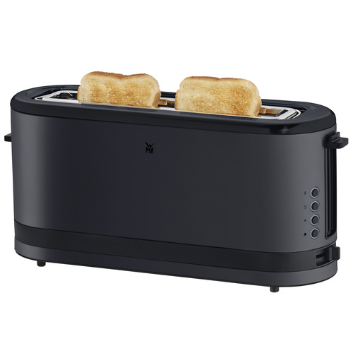 KitchenMinis leivänpaahdin- pitkä paahtoaukko , musta 