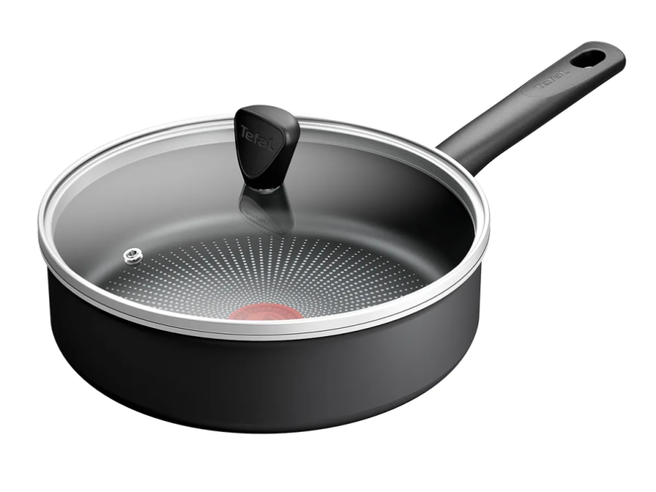 TEFAL So Recycled Paistokasari 24 cm kannellinen Musta C2913253