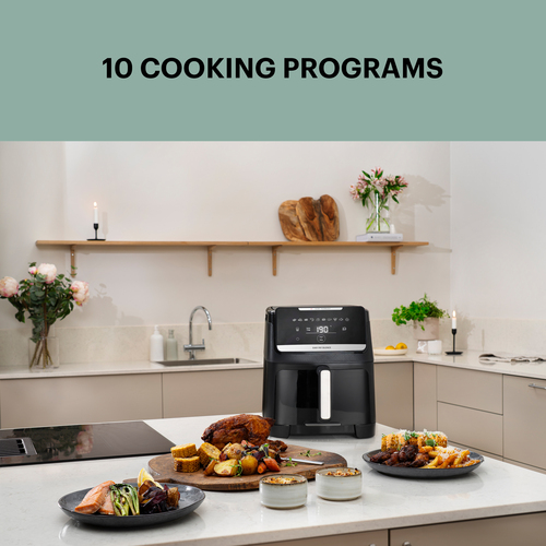 Easy Fry Silence Vision 7 l musta – air fryer