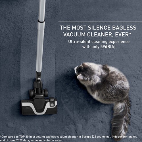 Silence Force Cyclonic Total Clean, pussiton pölynimuri