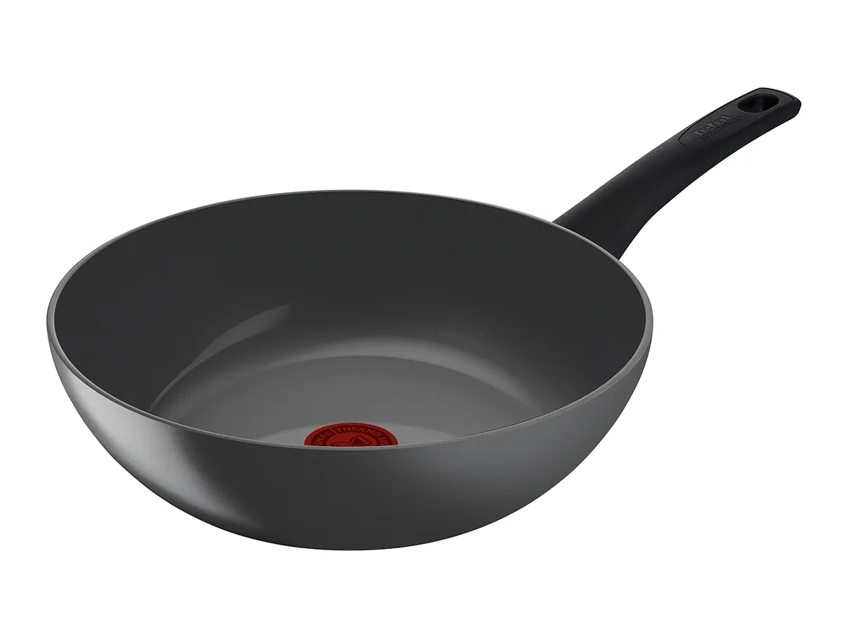 TEFAL Reinvent Wokkipannu 28 cm Harmaa C4281923