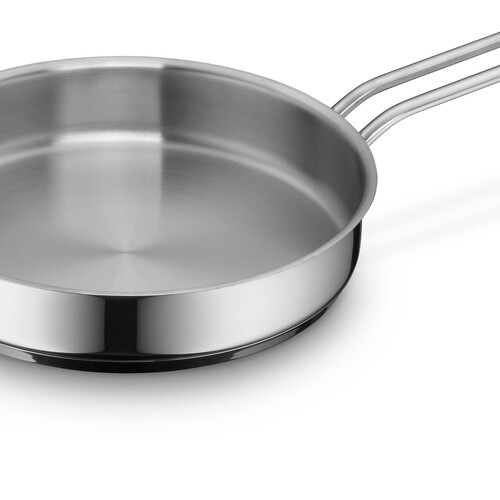 Mini paistinpannu 18 cm, pinnoittamaton, Ruostumatonta terästä 