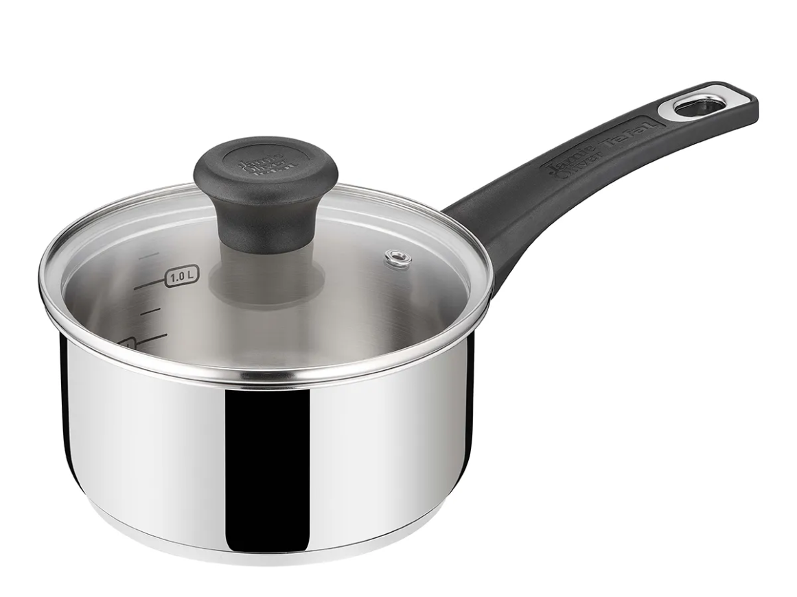 Jamie Oliver TEFAL Everyday Kitchen Stainless Steel Saucepan 16 cm