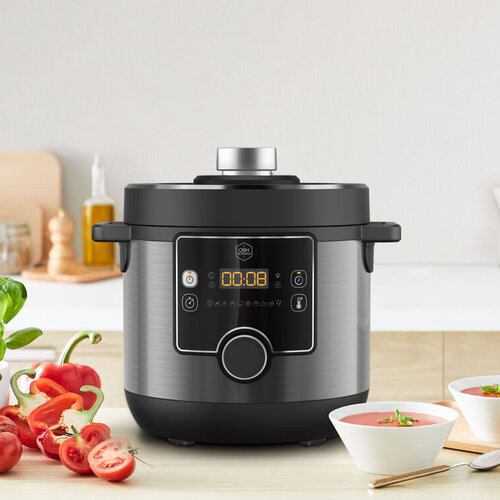 Turbo Cuisine & Fry Monitoimikeitin Airfryer Musta