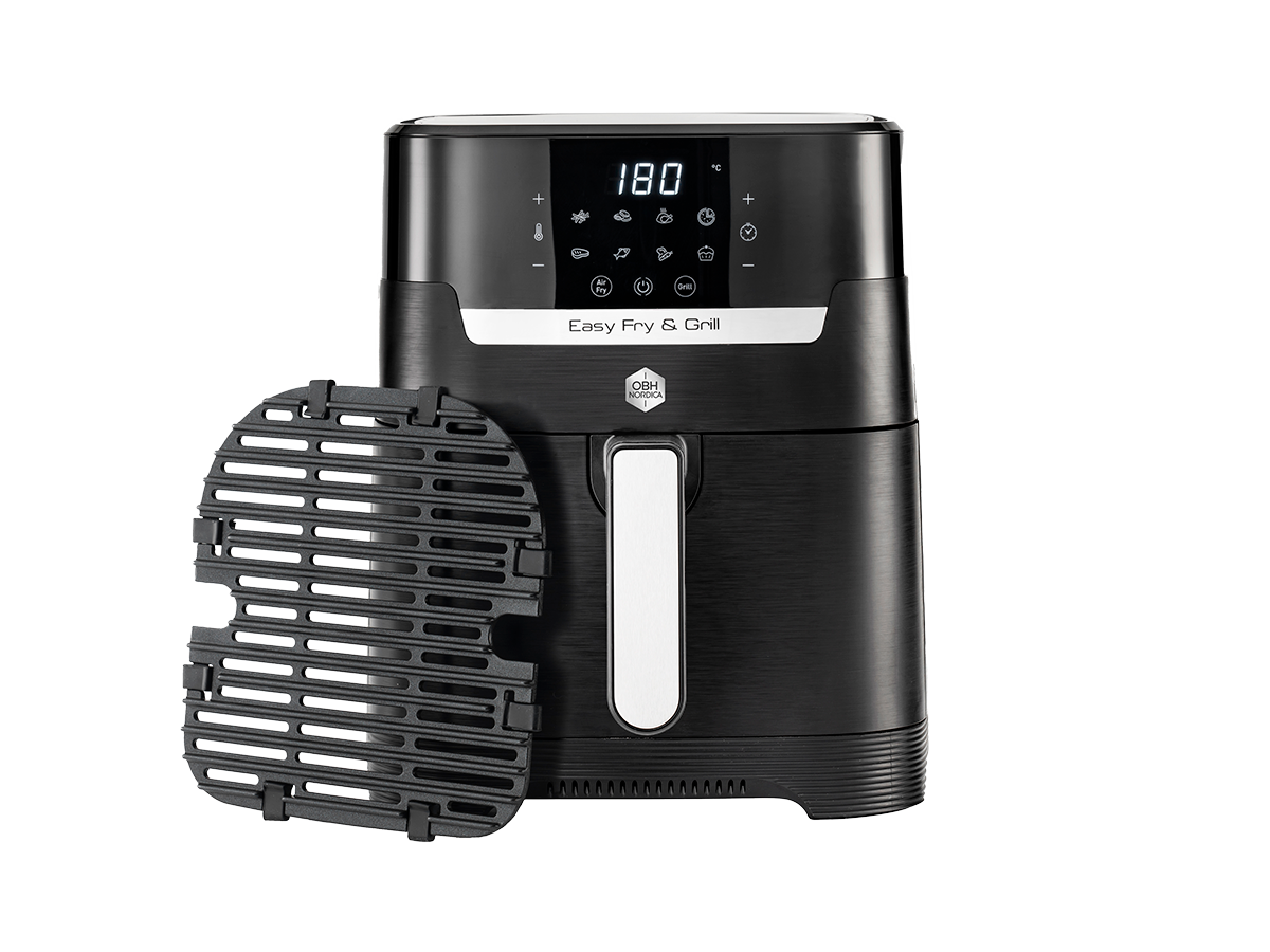 OBH Nordica Easy Fry & Grill Precision 2in1 Musta Air fryer AG5058S0