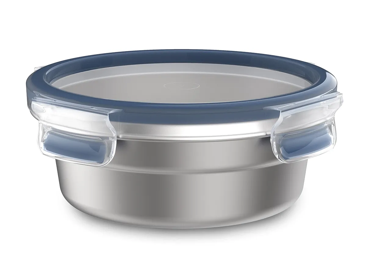 TEFAL MasterSeal STAINLESS STEEL Pyöreä 0,7 litraa Säilytysrasia Ruostumatonta terästä N1150210