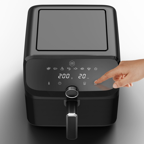 Easy Fry Mega 7,5 L Musta - Air fryer