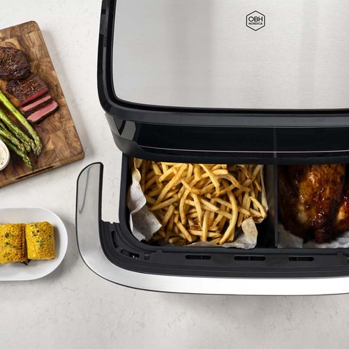 Flex Dual Easy Fry 9 l musta – air fryer