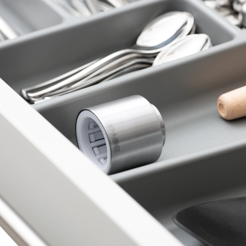 Clever & More  samppanjapullon suljin ruostumaton teräs Cromargan® 