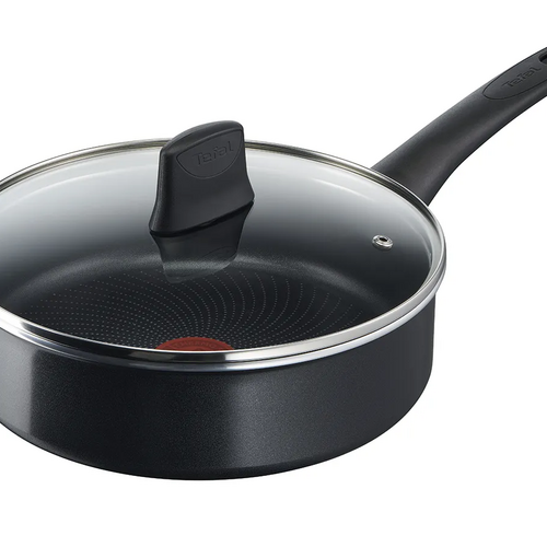 Family Cook Paistokasari 24 cm kannellinen Musta 