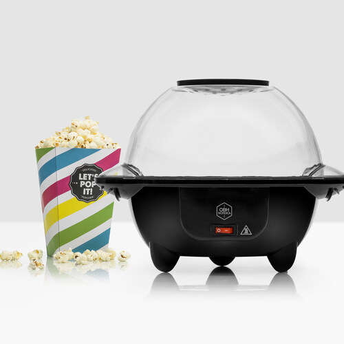 Big Popper Popcorn-kone Musta Tarttumaton Pinnoite