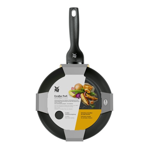 CeraDur Profi, paistinpannu 24 cm keraaminen non-stick, teräspohja 
