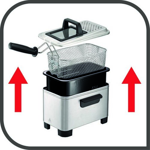 Easy Pro Deep Fryer Friteerauskeitin iso 