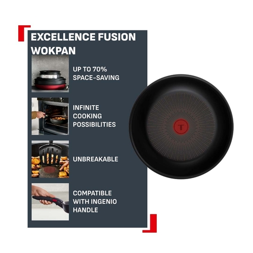 Ingenio Excellence Fusion Wokkipannu 28 cm