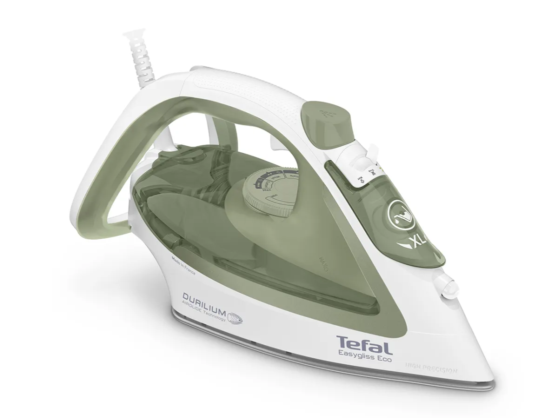 TEFAL EasyGliss Eco Silitysrauta Kuvioitu Sininen Lichen FV5781E1