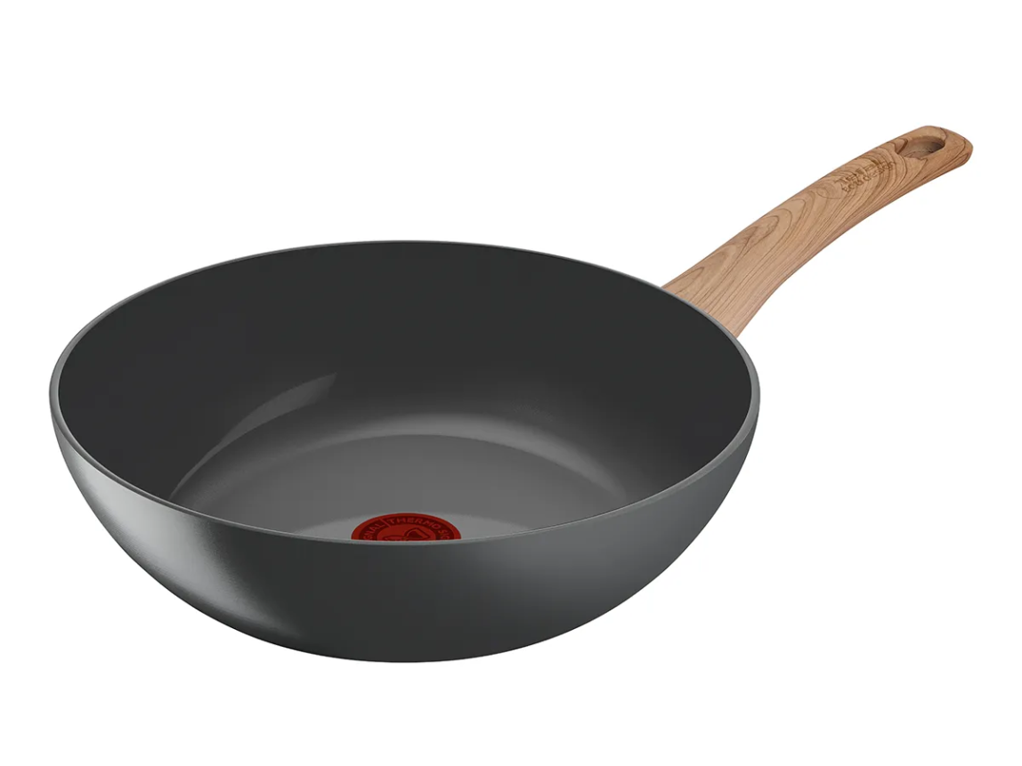 TEFAL Renew Wokkipannu 28 cm Harmaa C4251913