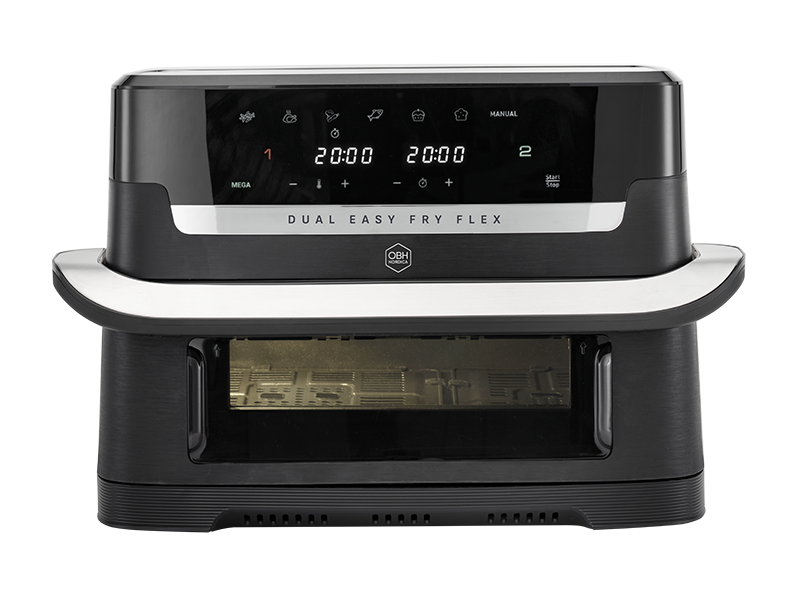 OBH Nordica Flex Dual Easy Fry 9 l musta – air fryer AG9228N0