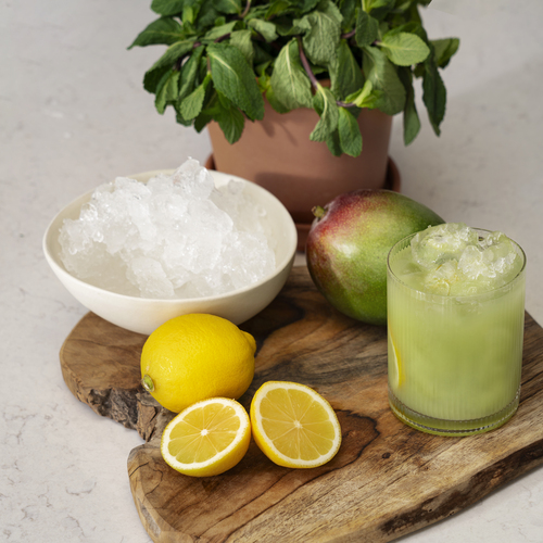Blend Up Blender Warm Grey - 0,7L mukaan otettava pullo