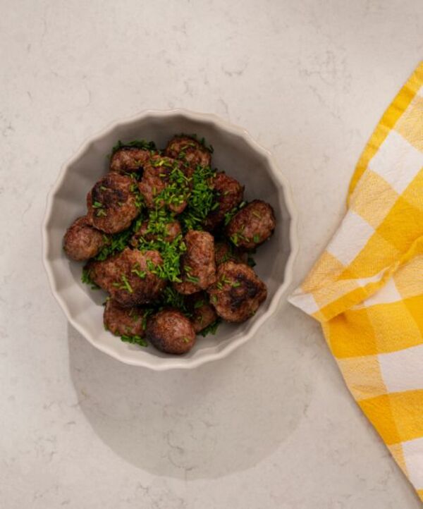 Lihapullat air fryerissa