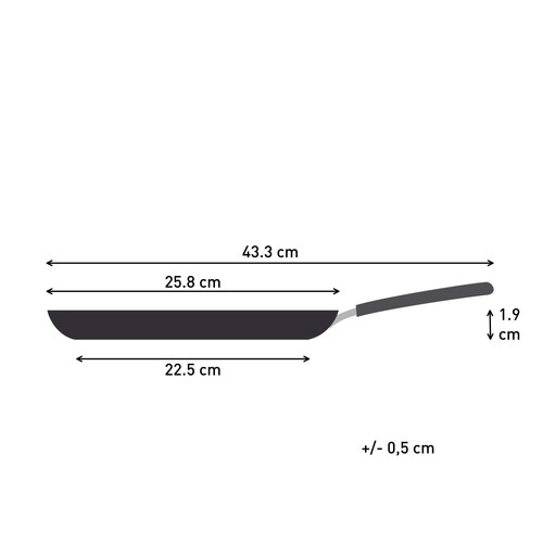 So light Ohukaispannu 25 cm 