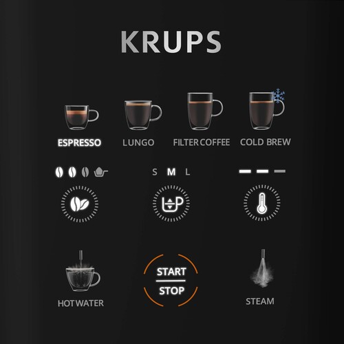 Coffee Crush Experience Chrome, Kahvinkeitin
