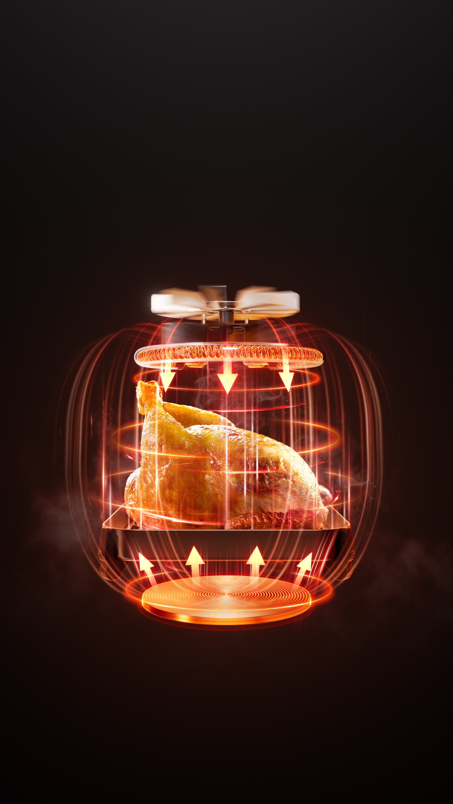 Kaksoislämmityselementit vallankumouksellisella infrapunateknologialla nopeaan lämpenemiseen ja rapeaan lopputulokseen