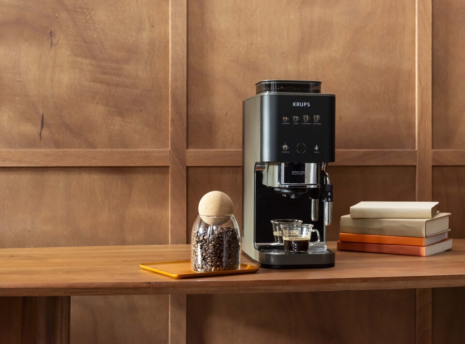 Krups Coffee Crush ChromeTutustu Krupsin uuteen Coffee Crush -innovaatioon