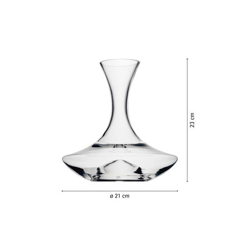 Clever & More  viinikarahvi lasia, 1,5 L, korkeus 24 cm 