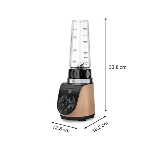 Blend Up Blender Sand - 0,7 L + 0,4 L mukaan otettava pullo
