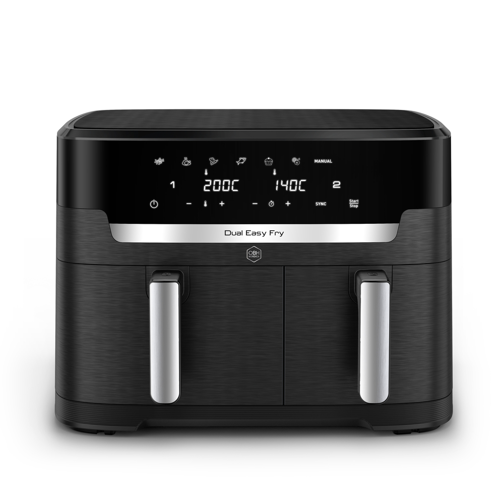 XXL Dual Easy Fry 11 L Musta - Air fryer
