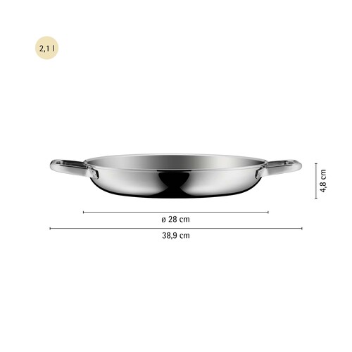 Profi Resist  uunipannu 28 cm, Hybridipinnoite Non-Stick Teräs 