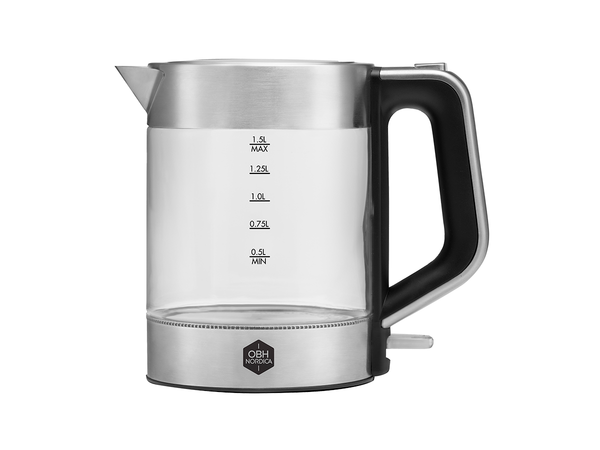OBH Nordica Venice Vedenkeitin Lasikannu 1,5 l 6418