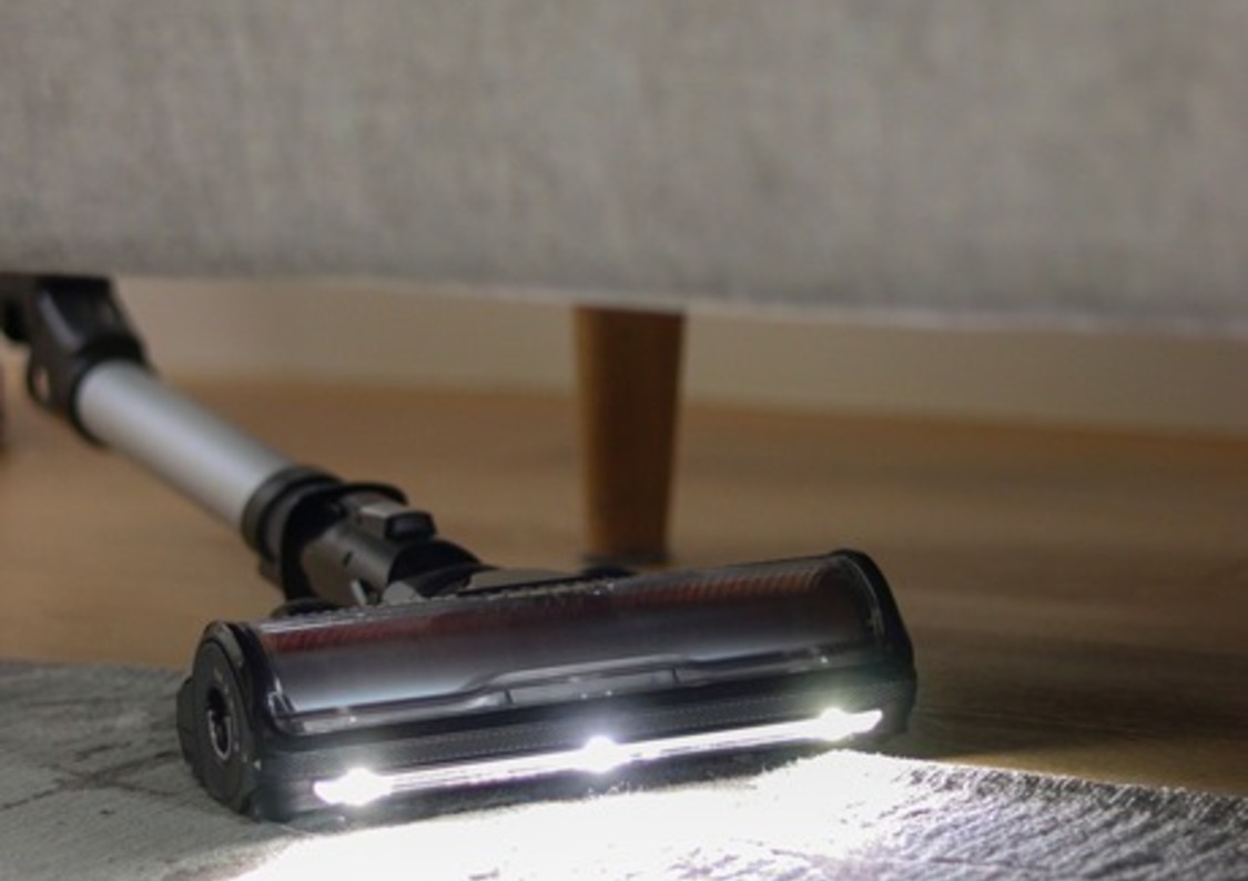 LED-valo helpottaa imurointia -