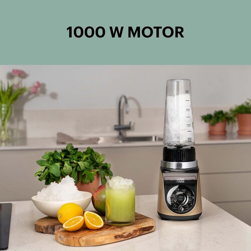 Blend Up Blender Sand - 0,7 L + 0,4 L mukaan otettava pullo