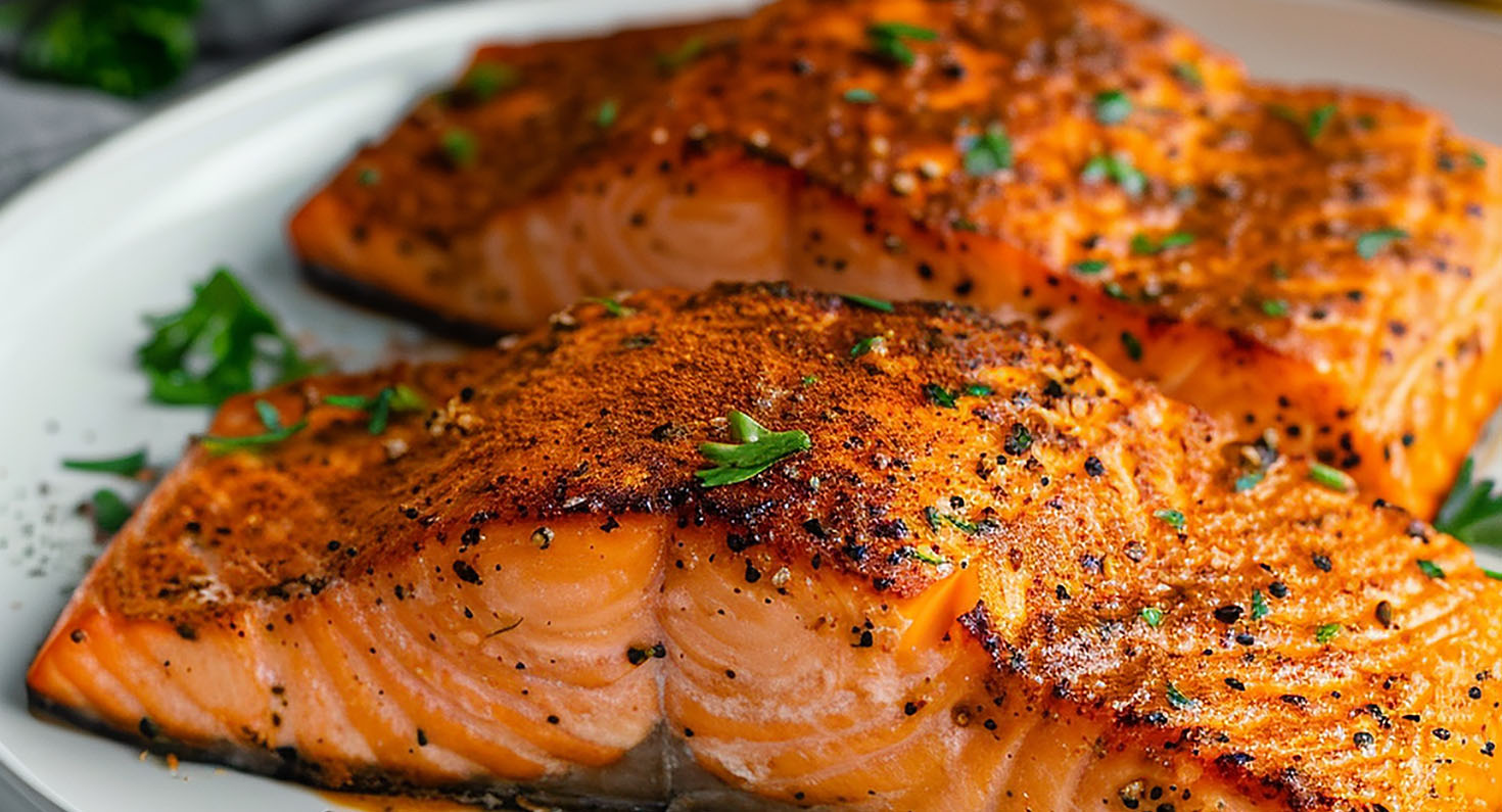 Cajun-grillattu lohi