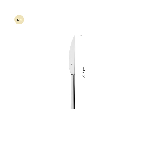 Nuova pizza-/grilliveitset setti – 6 kpl, 23 cm Ruostumaton teräs 