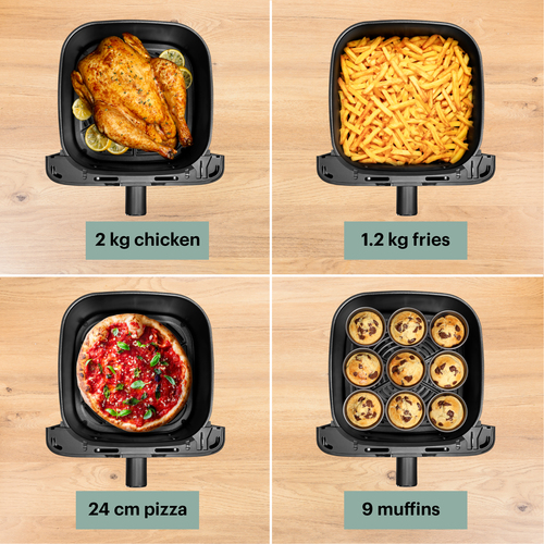 Easy Fry Mega 7,5 L Musta - Air fryer