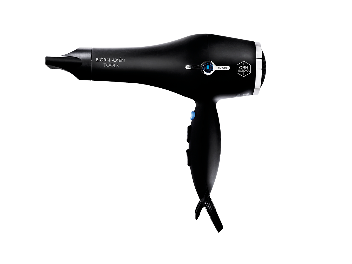 OBH NORDICA AC Hair Dryer Hiustenkuivain Hiustenkuivaaja Björn Axén Tools 5195