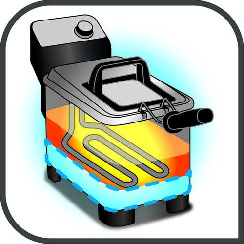 Easy Pro Deep Fryer Friteerauskeitin iso 
