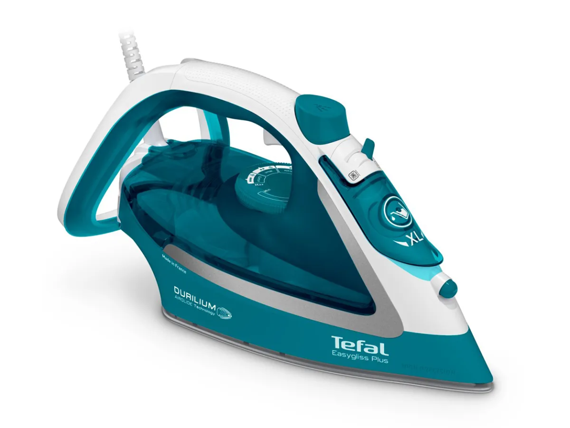 TEFAL Easygliss Plus Silitysrauta/Höyrysilitysrauta Vihreä/Valkoinen FV5737E0