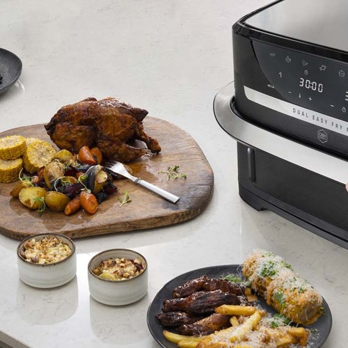 Flex Dual Easy Fry 9 l musta – air fryer