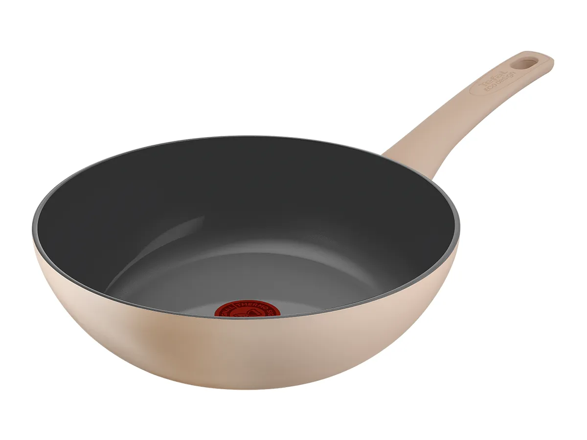 TEFAL Revive Wokkipannu 28 cm Beige C4301913